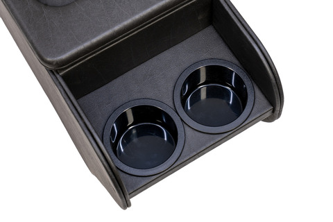 【デリカD5専用】センターコンソール アンティーク　ヴィンテージブラック　単体イメージ