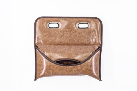 ヘッドレスト・ティッシュケース  クラシックグロッシー　ラテ