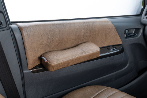 200ハイエース ドアアクセントパネル 左右セット アンティーク　ヴィンテージモカカラー