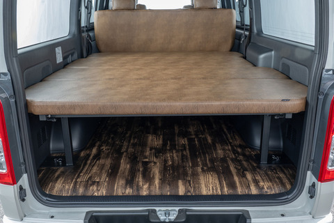 200系ハイエース標準 S-GLベッドキット アンティーク　ヴィンテージモカ