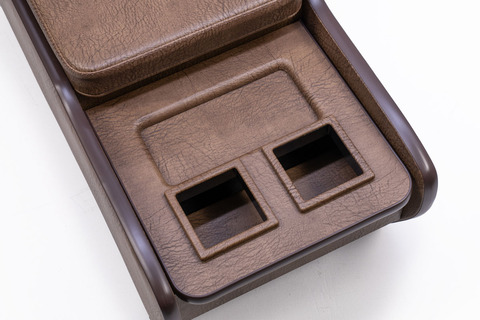 200系ハイエース標準 S-GLナロー用センターコンソール アンティーク　ヴィンテージモカカラー