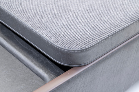 200系ハイエース ワゴンGL グランドキャビン用　センターコンソール アンティークコーデュロイ ヴィンテージブラックxグレー