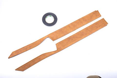 【ジムニーJB64/JB74専用】アクセントライン　フロントドア左右セット　 クラシック　キャメル