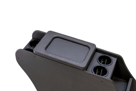 【デリカD5専用】センターコンソール アンティーク　ヴィンテージブラック　単体イメージ