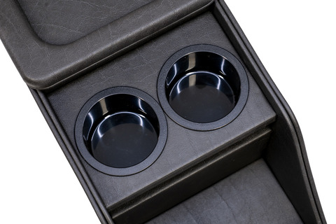 【デリカD5専用】センターコンソール アンティーク　ヴィンテージブラック　単体イメージ