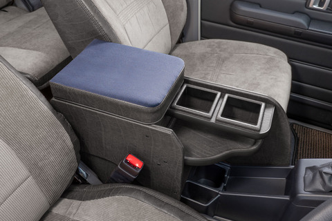 ランドクルーザー"70" 再再販モデル専用センターコンソール アンティークデニムインディゴ 着用イメージ