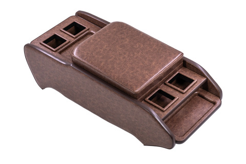 200系ハイエースS-GL用センターコンソール　クラシックグロッシー　ブラウン単体イメージ