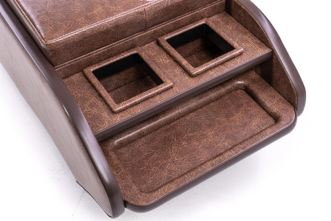 200系ハイエースS-GL用センターコンソール　クラシックグロッシー　ブラウン単体イメージ