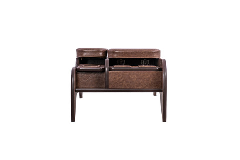 200系ハイエース標準 S-GLワイド用センターコンソール クラシックグロッシー　ブラウン単体イメージ