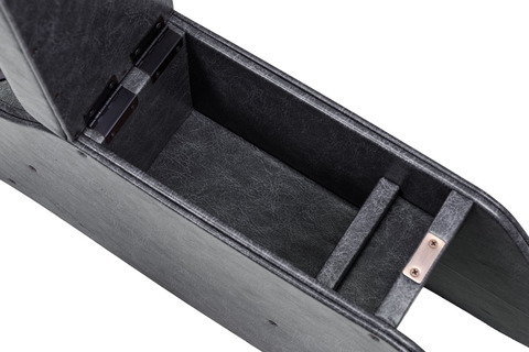 【JC74ジムニーノマド専用】センターコンソール Ver.3 クラシックグロッシー＜ドリンクホルダー付き＞　ブラック単体イメージ