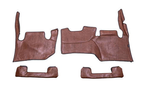 200ハイエース ナロー用 エンジンフードカバー＆スカートセット アンティーク　ブラウン