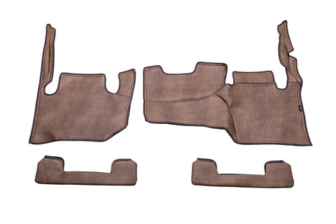 200ハイエース ナロー用 エンジンフードカバー＆スカートセット アンティーク　ヴィンテージモカ