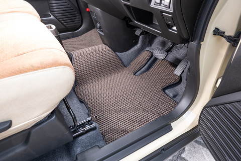 【ハスラーMR52/MR92専用】 フロアマット  NEWアンティーク 1台分運転席