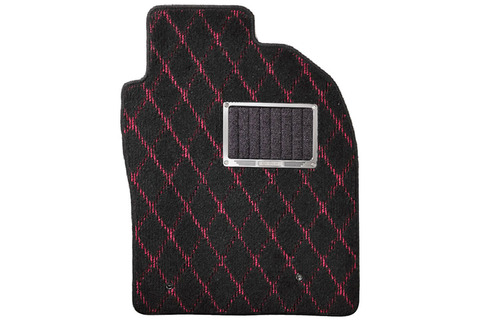 フロアマット SINGLE-DIA シングルダイヤ　ピンク