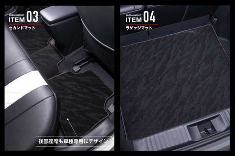 フロアマット プレミアムセット セット内容