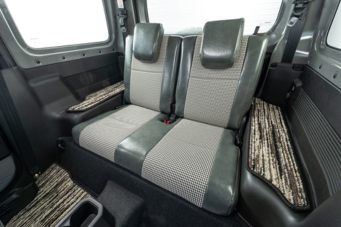 N-VAN シートカバー  アンティーク千鳥　後部座席