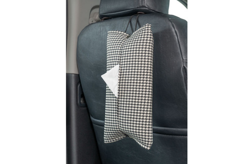 【ヘッドレストフック付】シンプルティッシュケース   千鳥