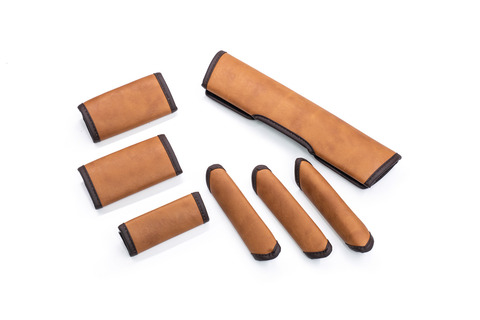 【ジムニーJB64/JB74専用】グリップカバー　 クラシック 7点セット　キャメル