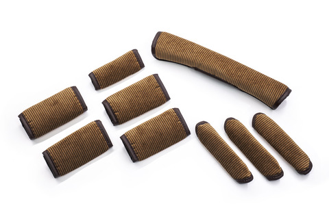 【ジムニーノマド専用】グリップカバー コーデュロイ 9点セットブラウン