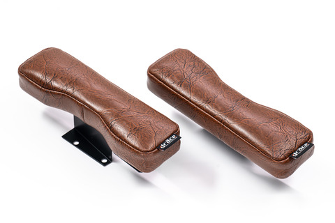 200ハイエース ドアアームレスト 左右セット アンティーク　ブラウンカラー