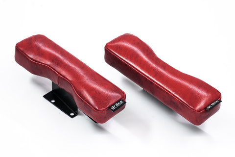 200ハイエース ドアアームレスト 左右セット アンティーク　ボルドーカラー