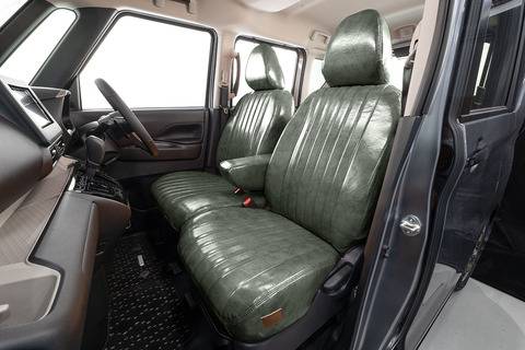 デリカミニ シートカバー  アンティークデザインS