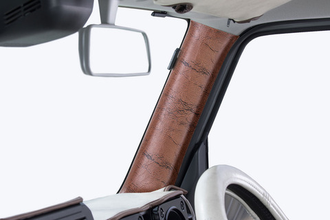 ピラーパネル　アンティークブラウン　　運転席側