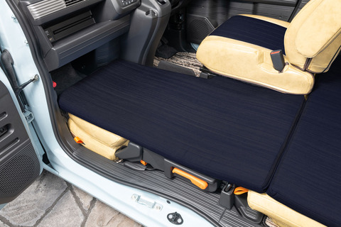 N-VAN フラットマット  アンティークデニム　インディゴブルー