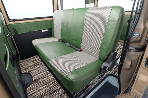 シートカバー  アンティーク千鳥　モスグリーン