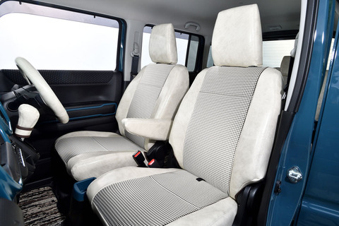 シートカバー  アンティーク千鳥　ホワイトスモーク