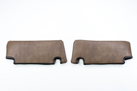 【ジムニーJB64/JB74/ノマド専用】サンバイザーカバー  アンティーク　ヴィンテージモカ