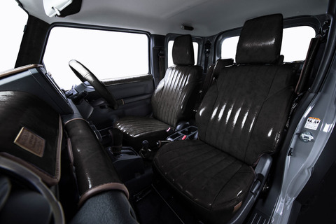 シートカバー  アンティークデザインSブラック