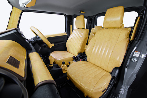 シートカバー  アンティークデザインSクリームイエロー