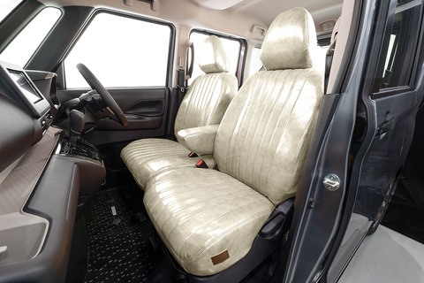 デリカミニ シートカバー  アンティークデザインS