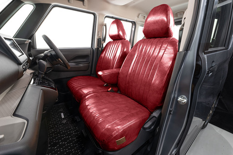 デリカミニ シートカバー  アンティークデザインS