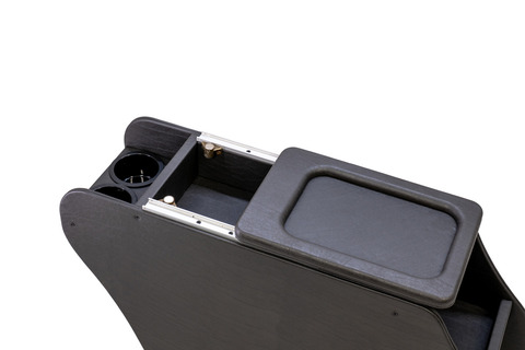 【デリカD5専用】センターコンソール アンティーク　ヴィンテージブラック　単体イメージ