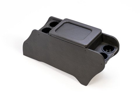 【デリカD5専用】センターコンソール アンティーク　ヴィンテージブラック　単体イメージ