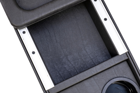 【デリカD5専用】センターコンソール アンティーク　ヴィンテージブラック　単体イメージ