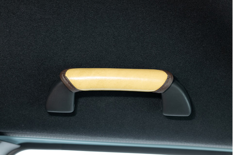 N-VAN シフトノブカバー　 アンティーククリームイエロー