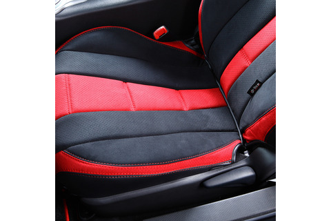 グレイス　シートカバー　車種限定 86 & BRZ /PREMIUM ボルドー×ブラック