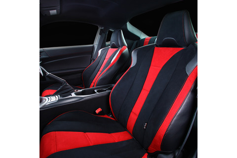 グレイス　シートカバー　車種限定 86 & BRZ /PREMIUM ボルドー×ブラック