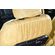 S700アトレー　シートカバー  アンティークデザインD クリームイエロー　シート背面デザイン