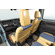 S700ハイゼットカーゴ　シートカバー  アンティークデニム　クリームイエロー