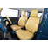 S700ハイゼットカーゴ　シートカバー  アンティークデザインD クリームイエロー　運転席