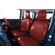 S700ハイゼットカーゴ　シートカバー  アンティークデザインD ボルドー