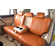 150プラド シートカバー アンティークデザインS　キャメル　後部座席