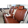 150プラド シートカバー アンティークデザインS　ブラウン　後部座席